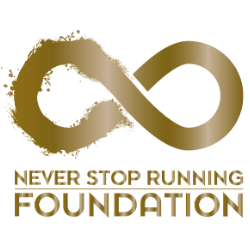 Never Stop Running Foundation logo
